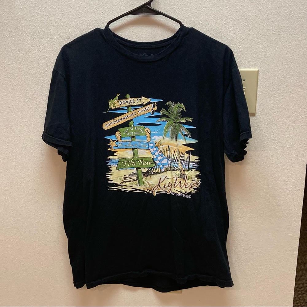 Men’s Key West Florida Graphic Print T-Shirt